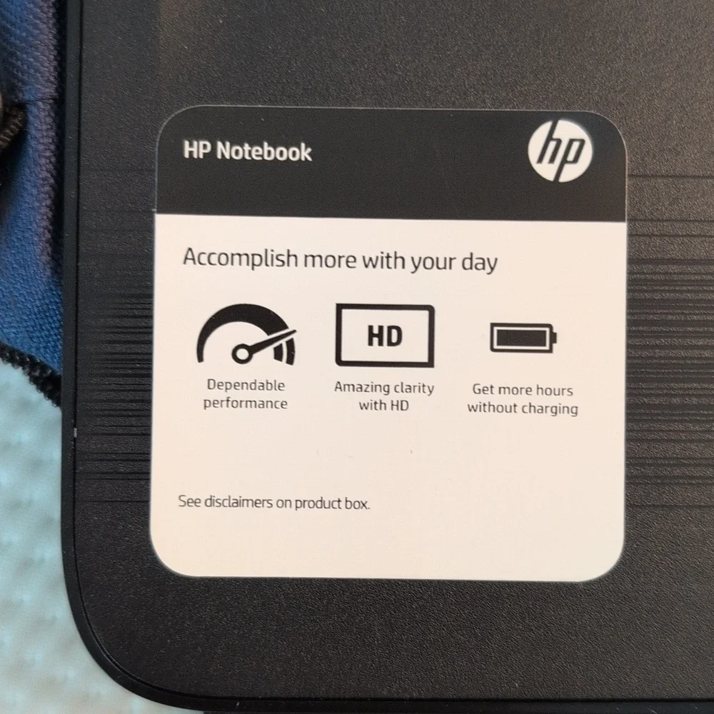 HP Black Laptop